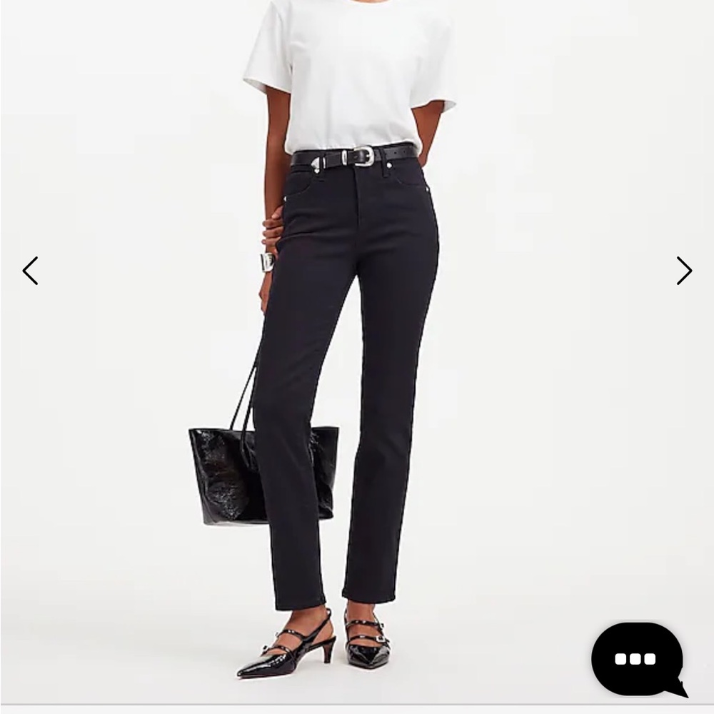 Madewell Stovepipe Jeans - White